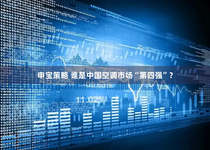 申宝策略 谁是中国空调市场“第四强”？